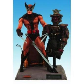 Figura Wolverine Traje Marron Marvel Select 18 cm - 1