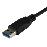 Cabo USB MCL USB 3.1 Type-C / USB 3.0 Type-A 1 m Preto_3