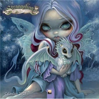 Strangeling By Jasmine Becketgriffith Wall Calendar 2025 Art Calendar By Flame Tree Publishing - 1