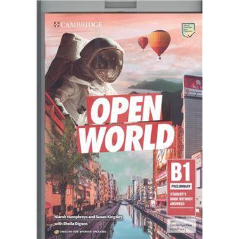 Open World Preliminary English For Spanish Speakers Student'S Book Without Answers With Digital Pack - 1