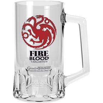 Caneca Close Up Game Of Thrones Beer Targaryen Logo - 1