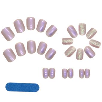 Unhas Postiças CO-Phénix lilás | 24 unidades - 1