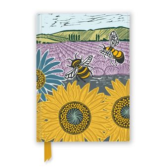 Kate Heiss Sunflower Fields Foiled Journal By Flame Tree Publishing - 1