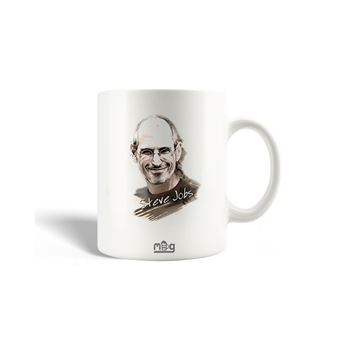 Caneca Maniacase Steve Jobs Entrepreneur 1955 2011 Fan Art - 1