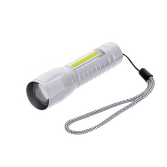 Lanterna Utilinox com Bateria Recarregável | Alumínio | Cinza - 1