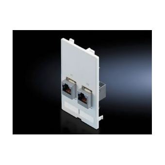 Rittal 2482.560 tomada RJ-45 Branco - 1