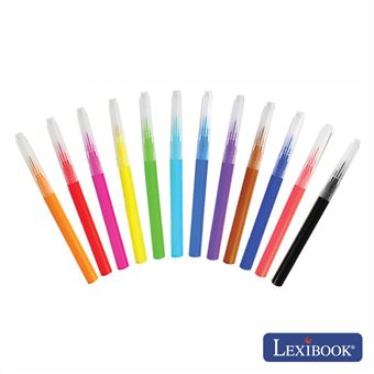 Recargas para Aerógrafo Lexibook 12X Color Spray Infantil - 1