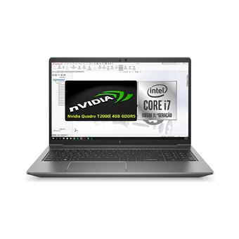 Computador Portátil HP Zbook Power G7 | 15.6" FHD | i7-10850H |512GB SSD | 16GB RAM | NVIDIA Quadro T2000 | Window 11 - 1