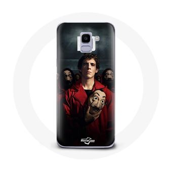 Capa Maniacase para Samsung Galaxy A8 2018 La Casa de Papel Rio Máscara - 1