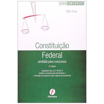 Constituicao Federal Anotada Para Concursos - 1