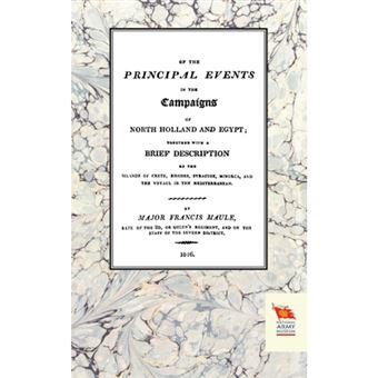 MEMOIRS PRINCIPAL EVENTS IN CAMPAIGNS OF - Paperback - 2009 - 1