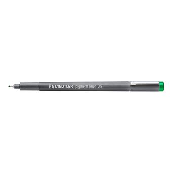Caneta Fineliner Staedtler pigment liner 308 | Verde, Cinzento, Prateado - 1