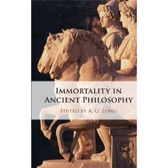 Immortality In Ancient Philosophy - 1
