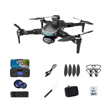 Drone SZSMART S15 | Preto | Evitar obstáculos em todos os lados | 1 Bateria - 1