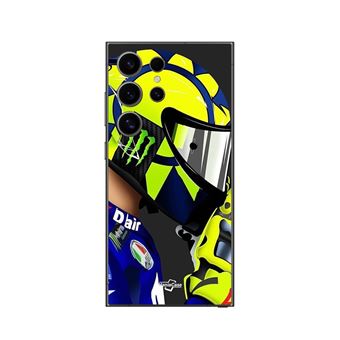 Capa Maniacase para Samsung Galaxy S24 ultra super super-moto Valentino Rossi MotoGP Helmet - 1