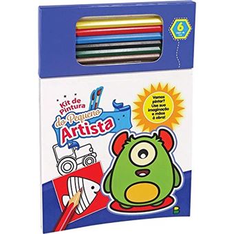Kit de Pintura do Pequeno Artista: Azul - 1
