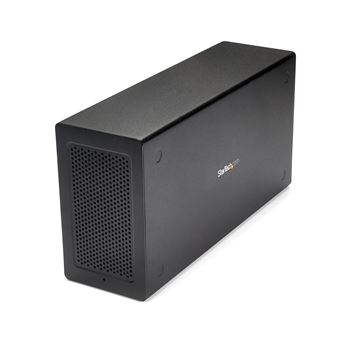 Base & Duplicador de Portas StarTech.com Chassis de expansão PCIe Thunderbolt 3 com DisplayPort - PCIe x16 | Preto - 1