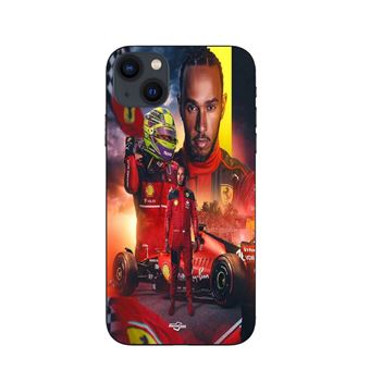 Capa Maniacase para iPhone 15 Plus Lewis Hamilton Scuderia Ferrari F1 oficial - 1