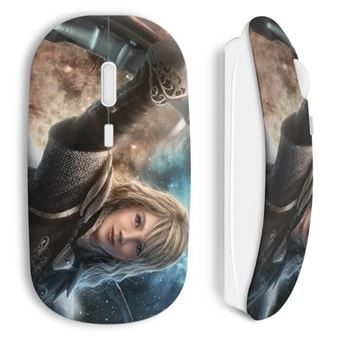 Rato Wireless Maniacase Da Menina Da Fantasia - 1