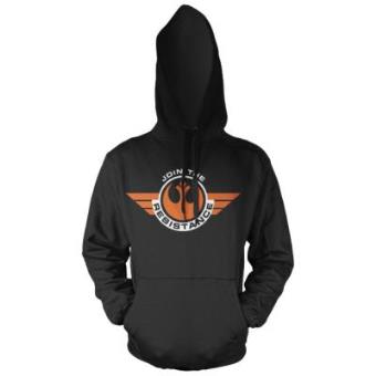 Hoodie Star Wars Join The Resistance Preto Tamanho S - 1