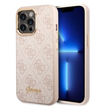 Capa traseira Guess Hard para iPhone 14 pro max | Rosa - 1