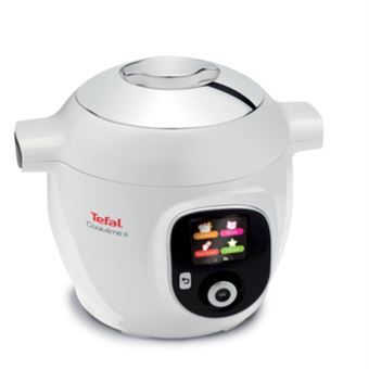 Panela Elétrica  Multiúsos Tefal CY851130 | Cromado, Branco - 1