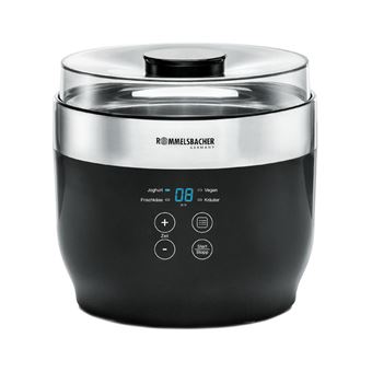 Máquina de Iogurtes Rommelsbacher JG 80 | Aço inoxidável - 1