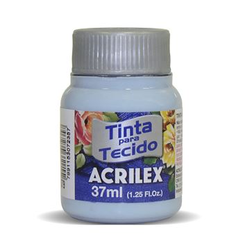 Tinta Acrilex Fosca para Tecido 04140/579 | 37ml - Azul Hortensia - 1