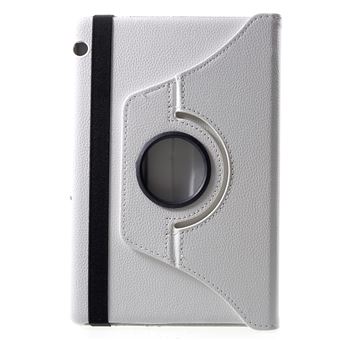 Capa Magunivers PU branco para Huawei MediaPad T5 10 - 1