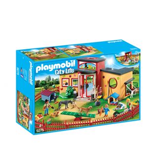 Conjunto de brinquedos Playmobil City Life Tiny Paws Pet Hotel - 1