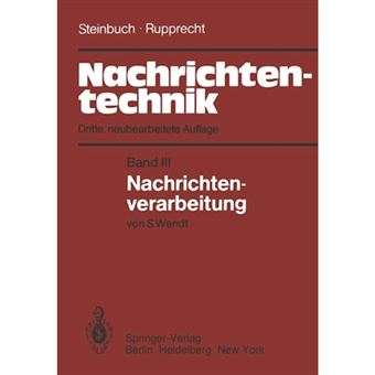 Nachrichtentechnik - Band III: Nachrichtenverarbeitung - Paperback / softback - 0 - 1