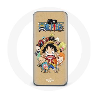 Capa Maniacase para Samsung Galaxy A5 2017 One Piece Manga Chapéu de Palha Crew - 1