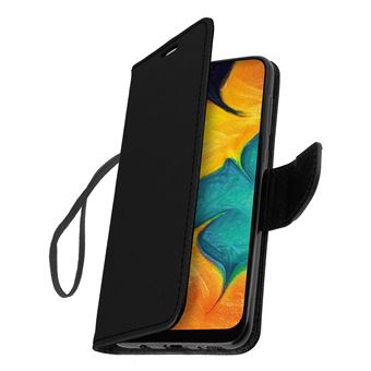 Capa Flip Avizar para Samsung Galaxy A30 Carteira Preto - 1