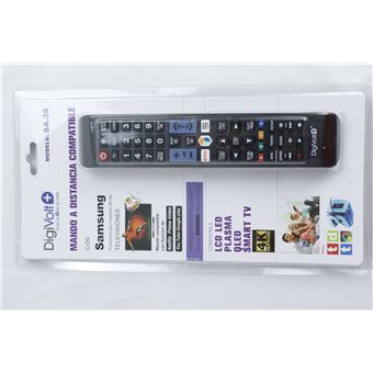 Comando/Controlo Remoto para Televisão SAMSUNG, DIGIVOLT SA-38 | Preto - 1
