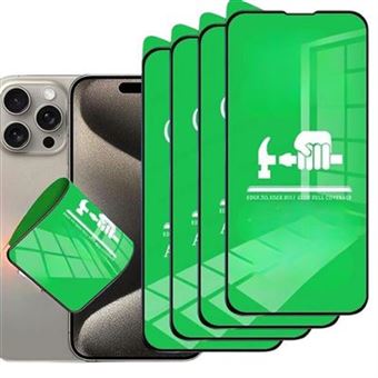 Pack 4x Película Cerâmica Full Cover Orysin para iPhone 13 Pro | Proteção Total e Resistência Elevada - 1