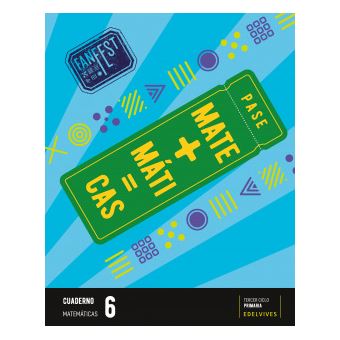 Cuaderno Matematicas 6ºprimaria. Fanfest 2023 - 1