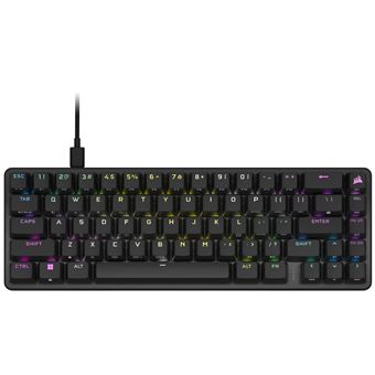 Teclado Gaming com Fios Corsair K65 PRO MINI | Idioma: Nórdico | Preto - 1