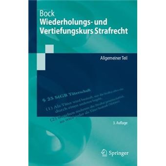 Wiederholungs Und Vertiefungskurs Strafrecht - 1