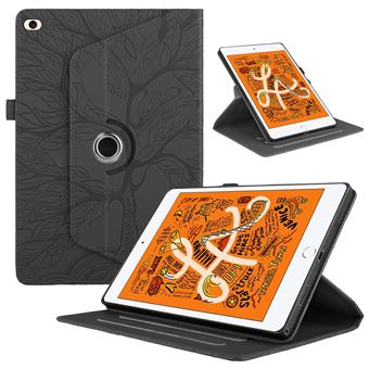 Capa Flip FOXDOCK para iPad Mini 1/2/3/4/5 | Rotação de 360° | Suporte Vertical | Preto - 1