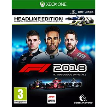 Videojogo Codemasters F1 2018 - HEADLINE EDITION XONE - 1