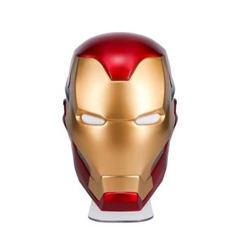 Lâmpada Paladone Máscara Homem de Ferro - Marvel com Suporte de Pé ou Parede - 1