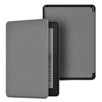 Capa FLOODKING para Amazon Kindle Paperwhite5 | Couro PU Magnético | Modo Automático | Proteção Total | Cinzento - 1