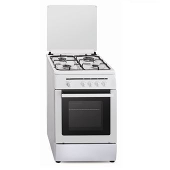 Fogão Vitrokitchen CB55BB | Gás Butano/Propano | 53 L | 50 cm | 4 Zonas | Branco - 1