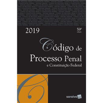 Código De Processo Penal E Constituição Federal - Códigos Saraiva – Tradicional - 1
