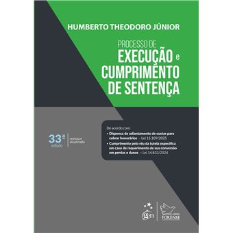 Processo De Execução E Cumprimento De Sentença - 33 Edição 2025 - 1