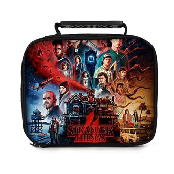 Lancheira Good Deal Stranger Things AC255 Multicolor | 26x22x8cm - 1