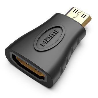 Adaptador Vention Mini HDMI Macho para HDMI Fêmea - Preto - 1