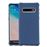 Capa e TPU Magunivers Pele Fosca Anti-Choque Azul Escuro para Samsung Galaxy S10_0