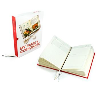 Livro de Receitas Suck U.K. 'My Family Cookbook' - 1