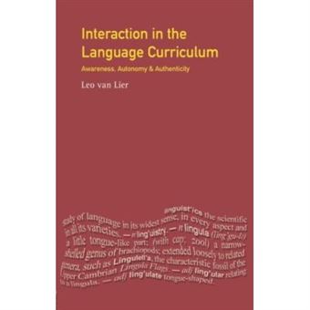 Interaction In The Language Curriculum,  Applied Linguistics And Language Study - 1